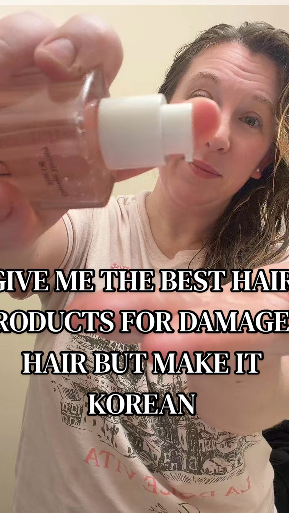 Literally SO GOOD💖💖 #growus #koreanhaircare #damagedhair #hairgrowthjourney #leaveinconditioner 