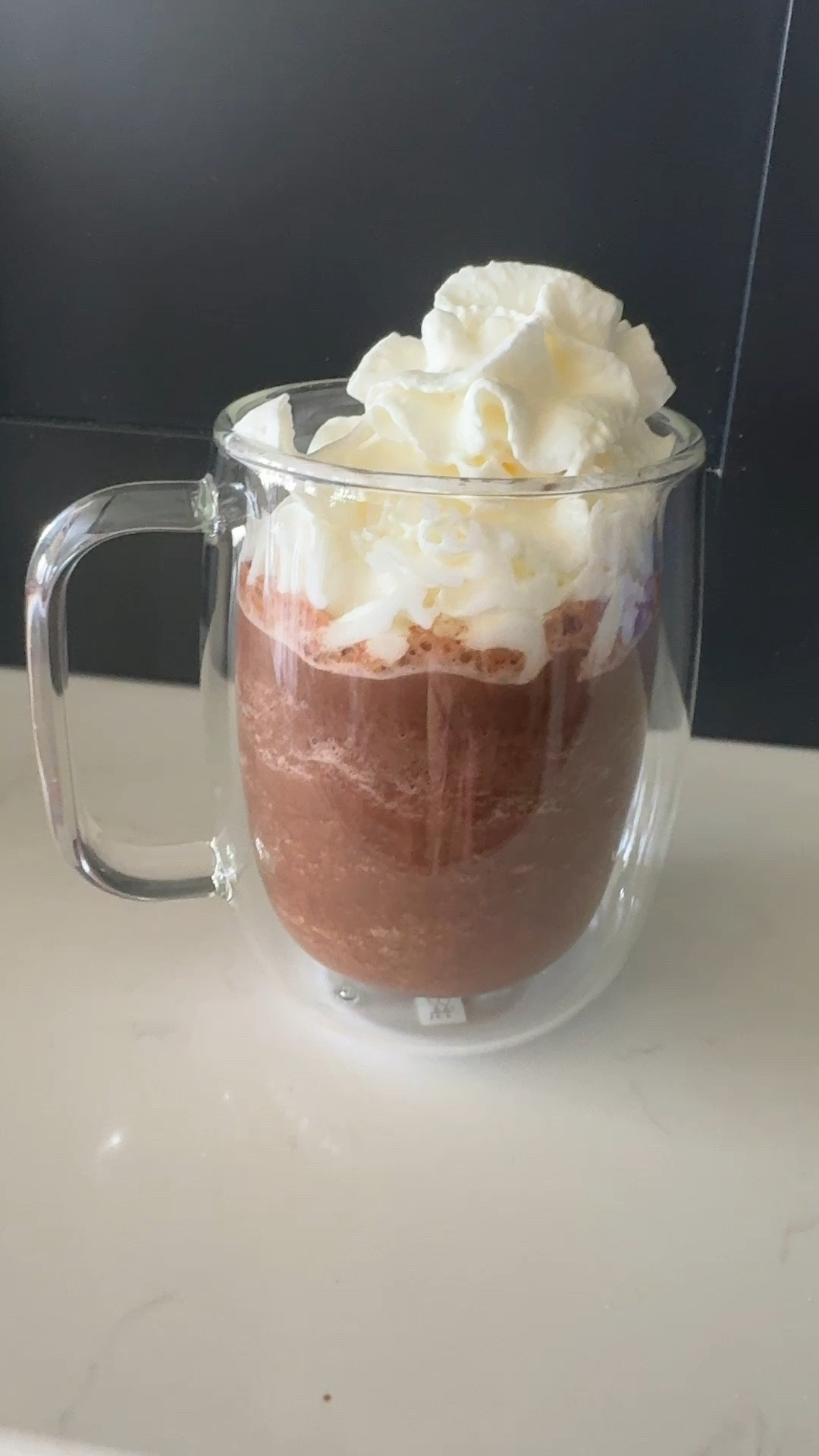 My favorite glasses for frozen treats ❄️

These Sweese double wall glass mugs make frozen hot chocolate look as good as it tastes. They keep drinks colder longer, don't sweat on the outside, and are my favorite way to serve special drinks at home.

Want Recipe? Google "Better From Scratch Frozen Hot Chocolate"