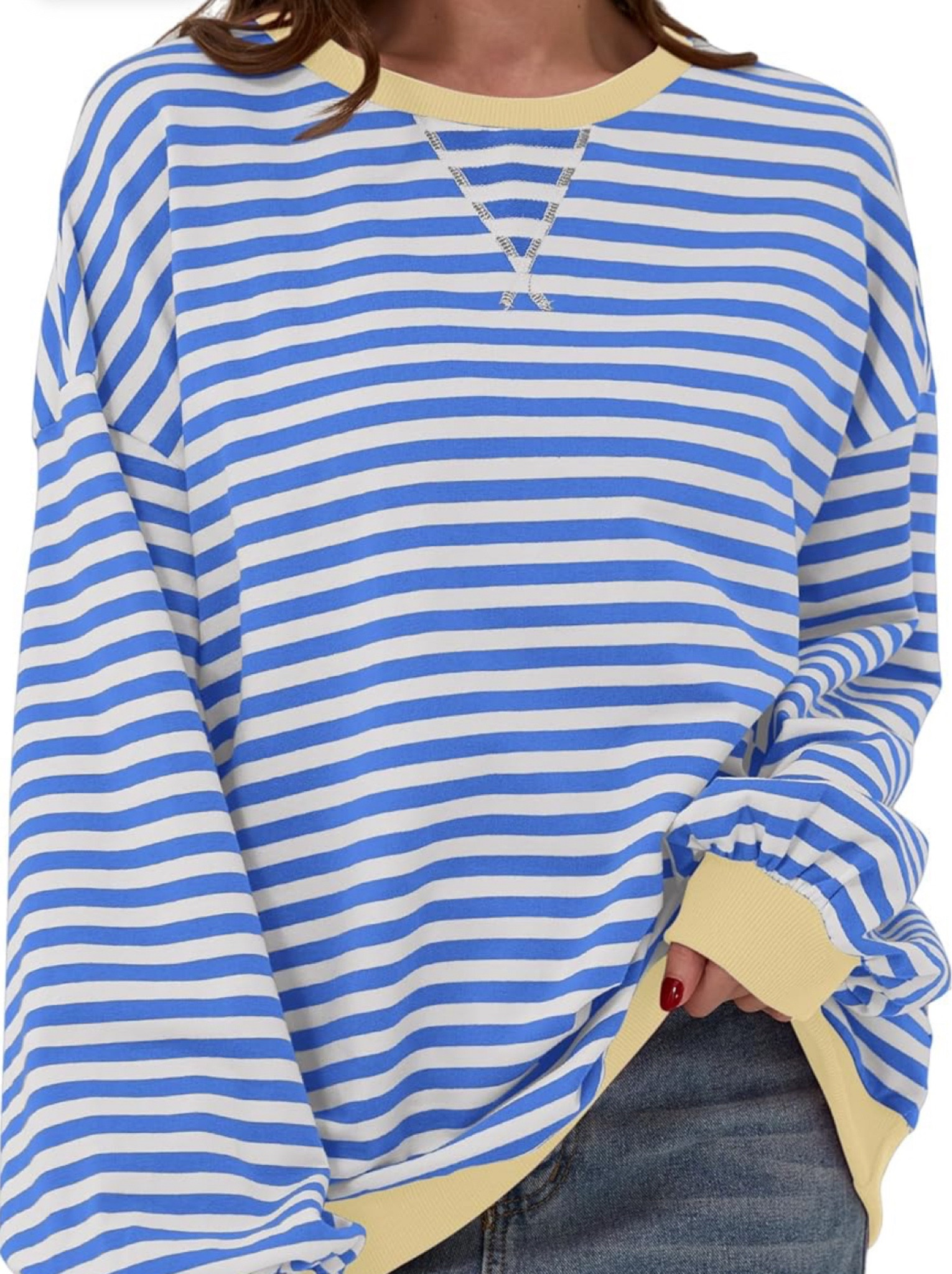 Striped sweatshirt 