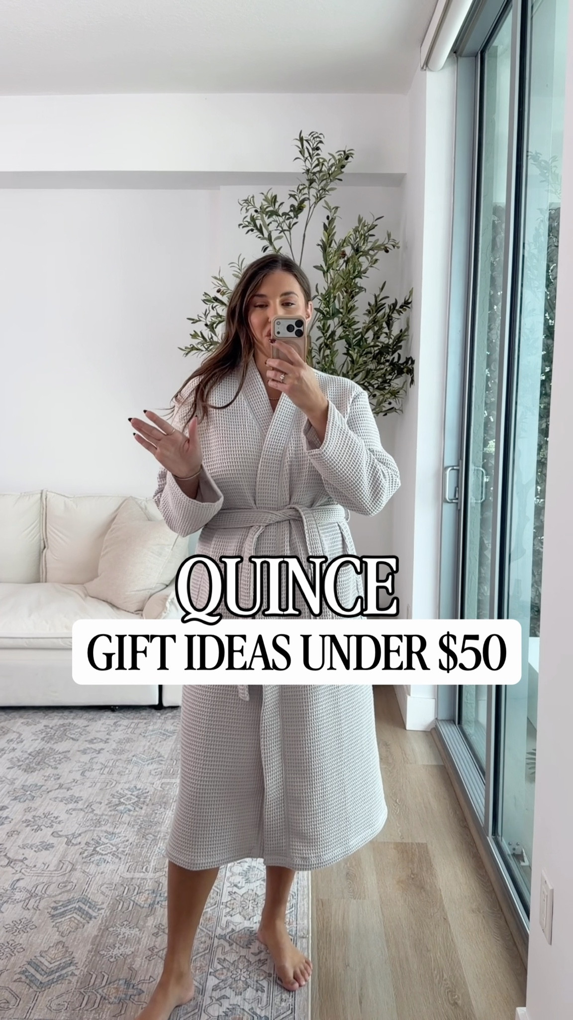 Quince gift ideas under $50 / perfect luxury gifts without the price! 100% cotton robe, leather wallets, cashmere and home fragrance 

#LTKHoliday #LTKGiftGuide #LTKFindsUnder50