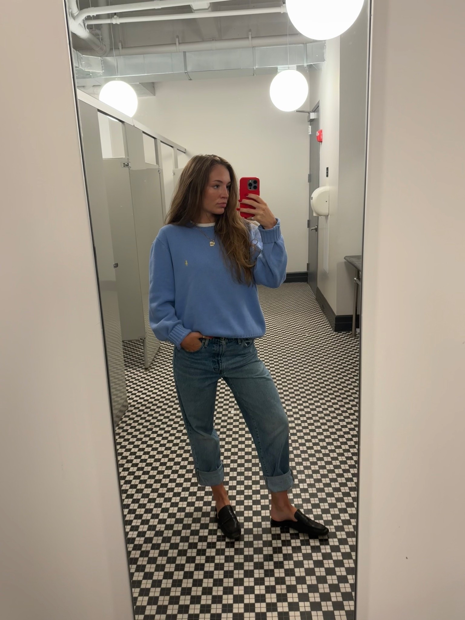 transitional fall casual work outfit!

sweater is actually my dad’s from awhile back but linked similar

#LTKStyleTip #LTKSeasonal #LTKWorkwear