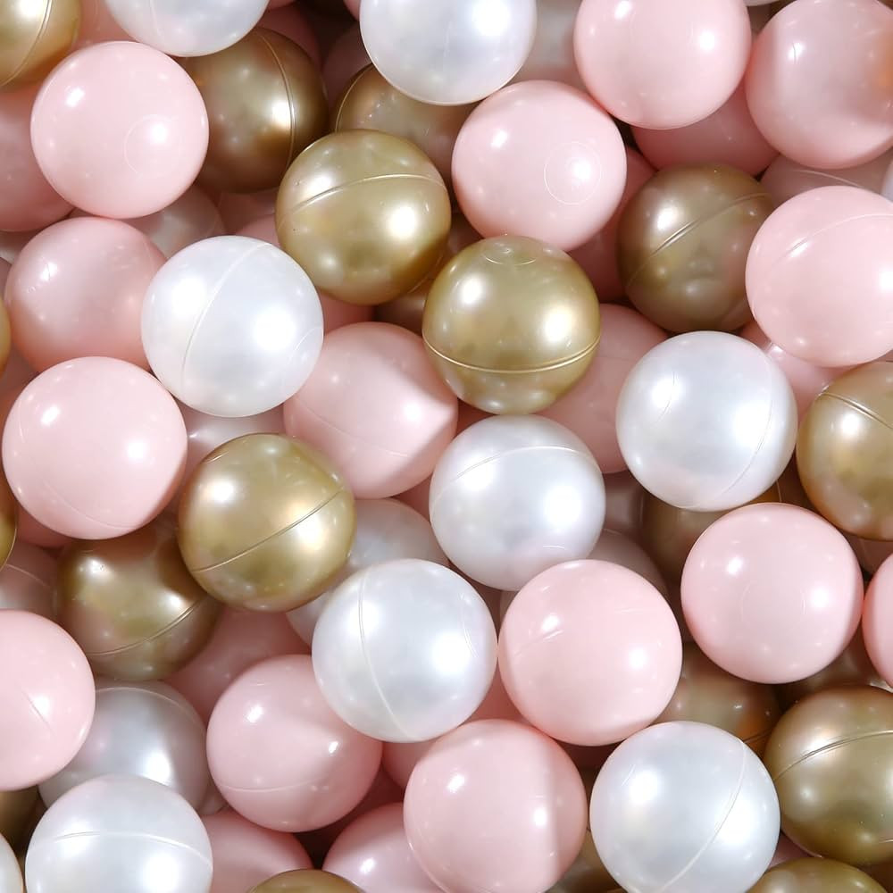 GOGOSO Ball Pit Balls for Toddles Kids Plastic Ballpits Accessories Crush Proof Durable Fun Shape... | Amazon (US)