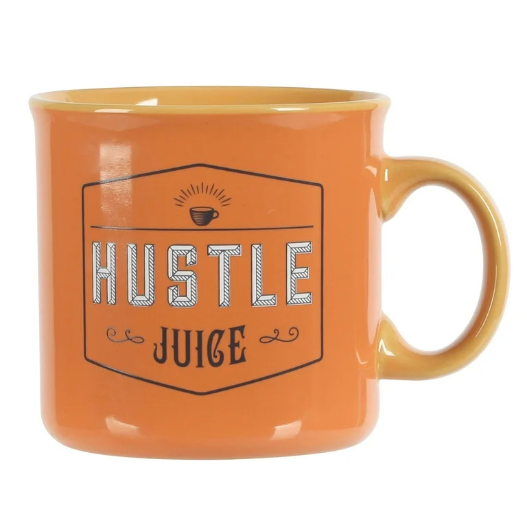 Wanda June Home Hustle Juice 20-ounce Orange Stoneware Mug by Miranda Lambert - Walmart.com | Walmart (US)