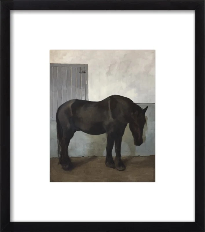 Black horse | Artfully Walls