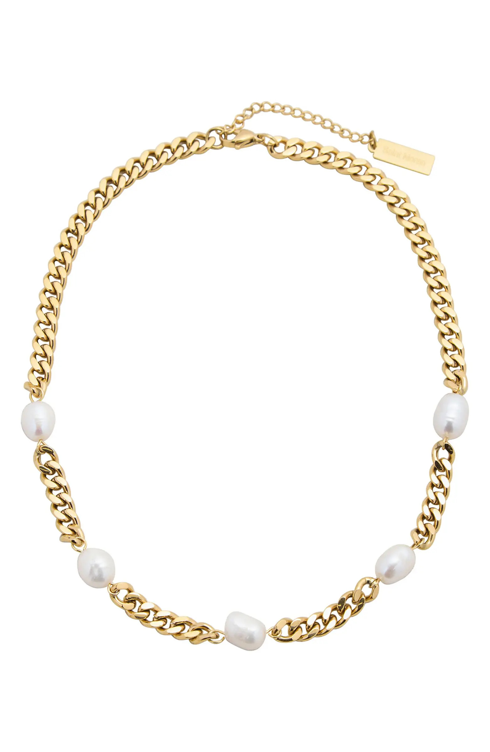 Freshwater Pearl Station Necklace | Nordstrom