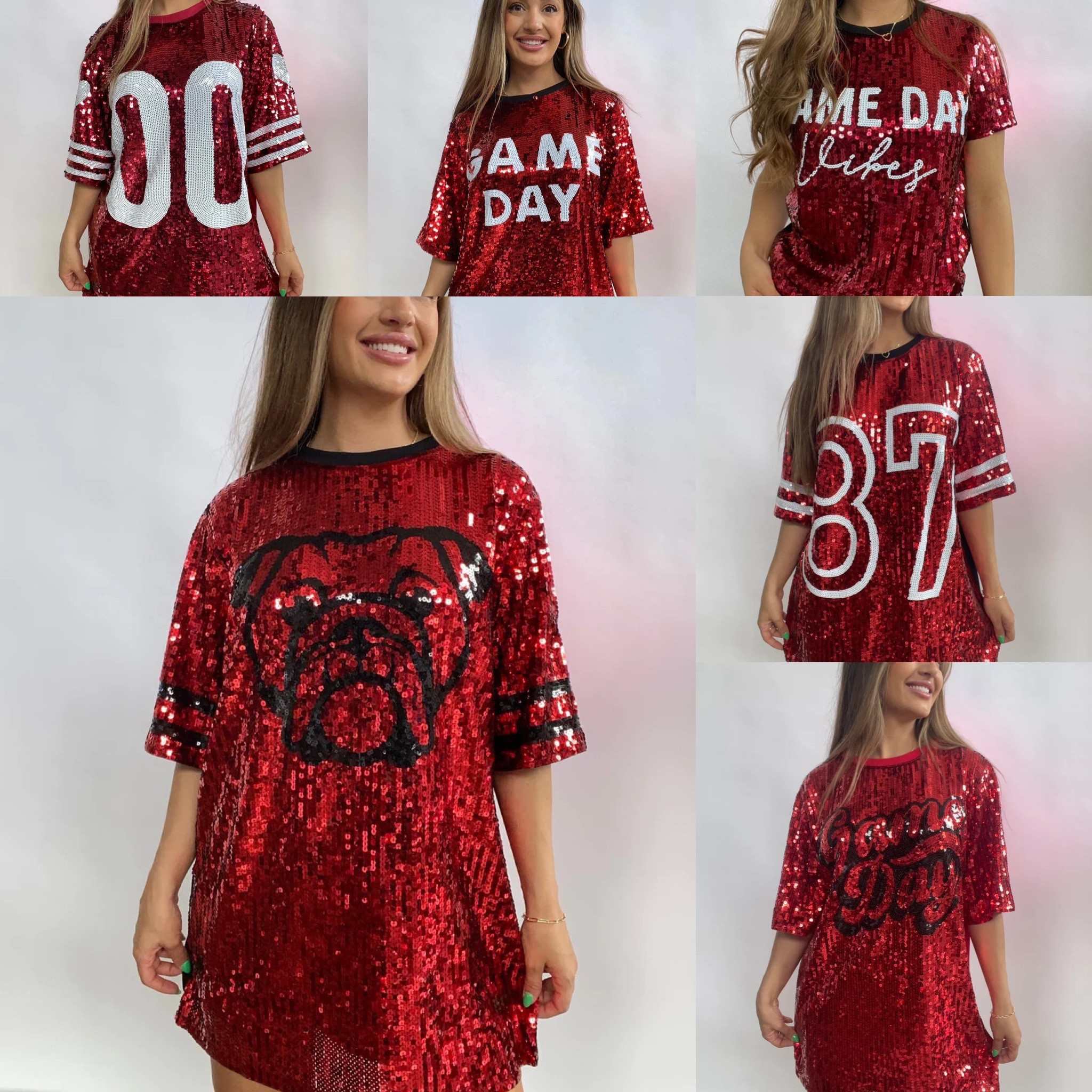 Georgia/Atlanta Falcons Sequin Jersey

#LTKunder100 #LTKSeasonal #LTKBacktoSchool
