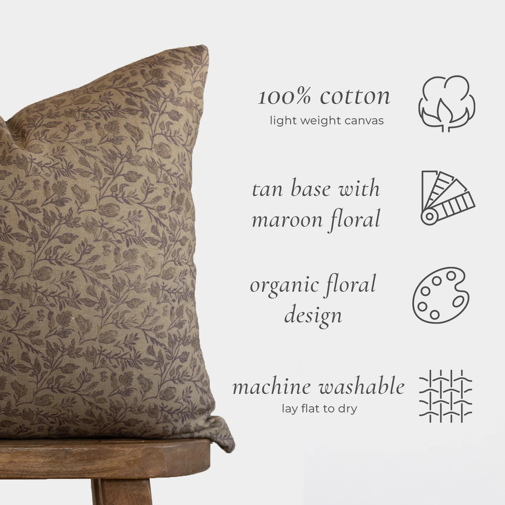 Faye- Lumbar - 12x20" | 12x40" | Woven Nook