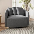Beautiful Drew Chair by Drew Barrymore, Charcoal Bouclé | Walmart (US)