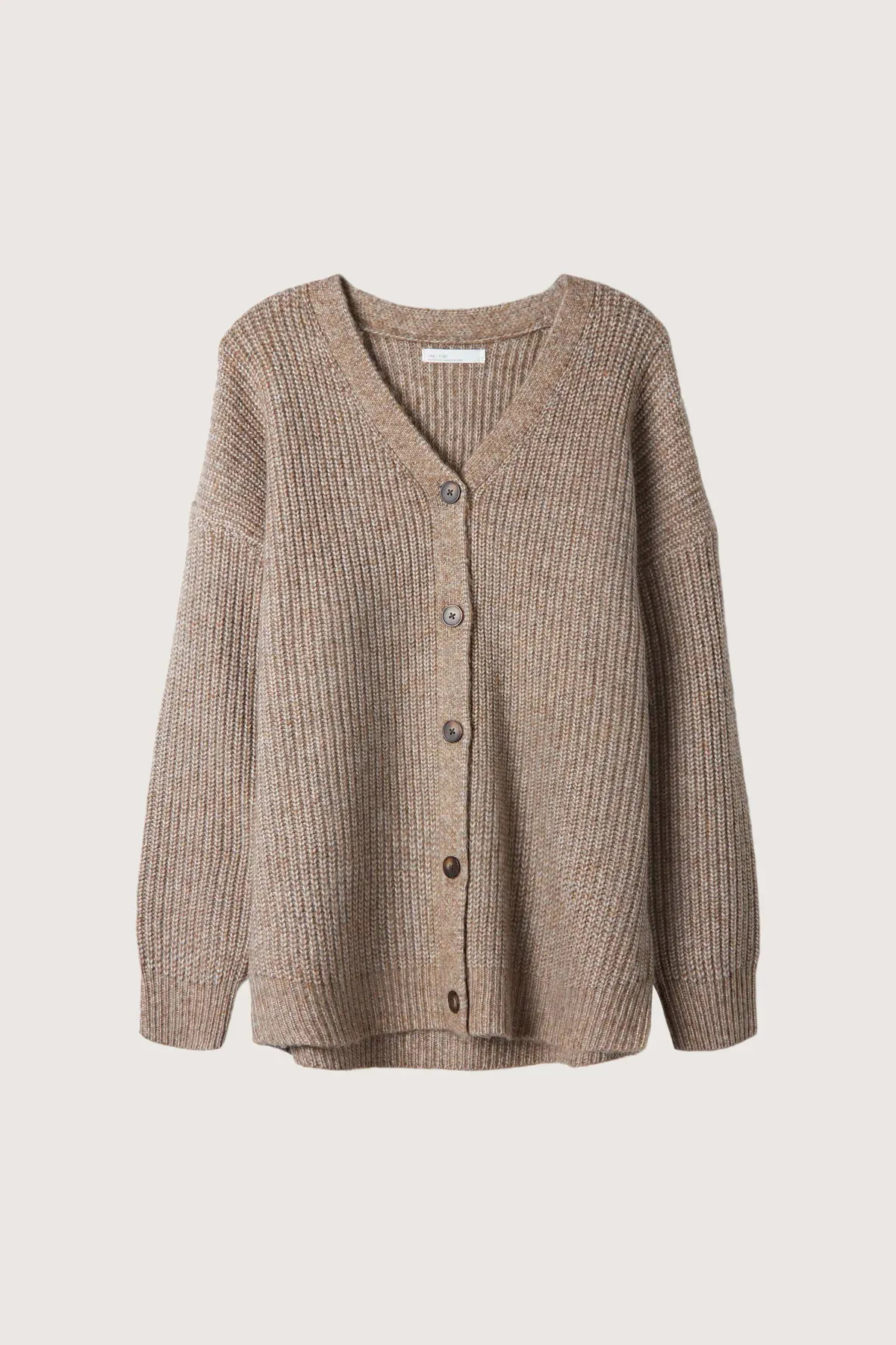 CHUNKY CARDIGAN | OAK + FORT