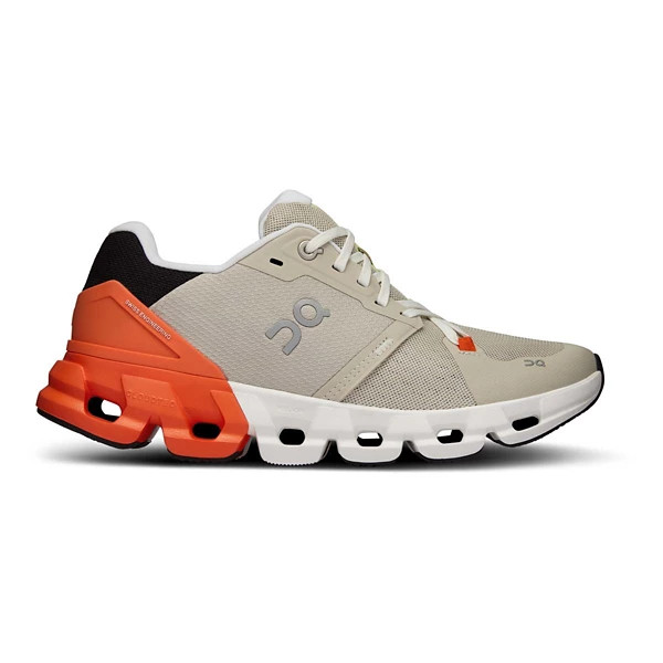 Women's On Cloudflyer 4 Running Shoes 10.5 Sand/Flame | Scheels