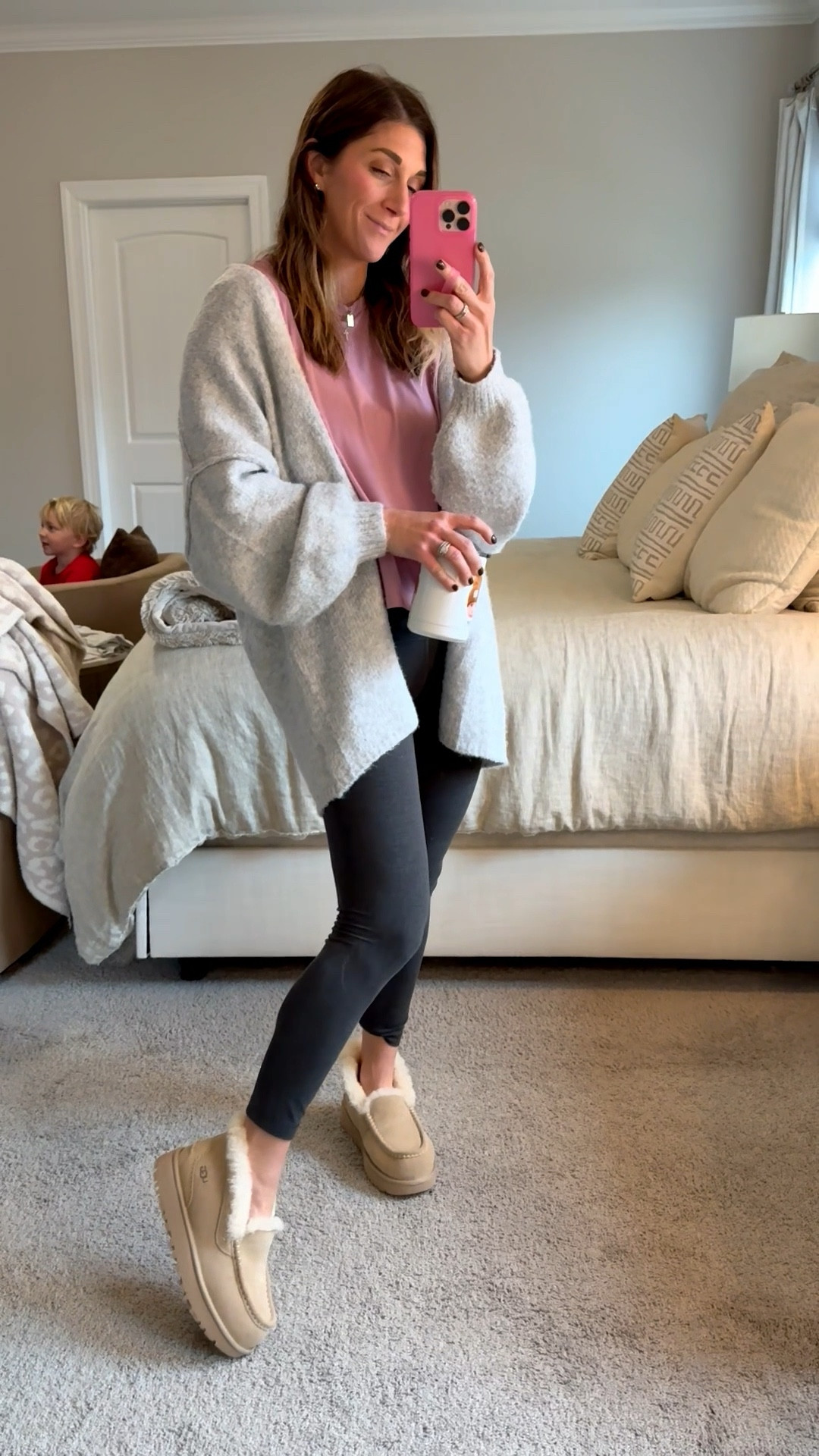 Top: small from Target. Slightly cropped
Sweater is Amazon. Size small, oversized & so comfy!
Leggings are Lululemon aligns 25in/soze 6-tts
Shoes are Uggs - tts 8

Loopy phone case is 10% off with code: watsonansley10

Click here to shop 

Outfit | comfy | sweater | cardigan | grey | leggings | Lululemon aligns | Uggs slippers | platform | daily mom | fashion | cozy | loopy

 

#LTKStyleTip #LTKShoeCrush #LTKActive