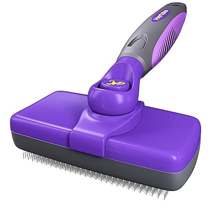 Amazon.com: Hertzko Self-Cleaning Slicker Brush for Dogs, Cats - The Ultimate Dog Brush for Shedd... | Amazon (US)