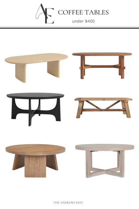 Beautiful & affordable coffee tables all under $400 

#LTKFind #LTKhome