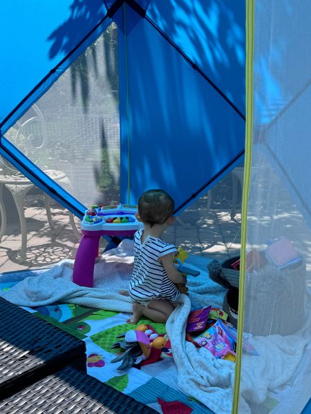 The perfect beach/outdoor/patio tent for littles! 

#LTKFindsUnder100 #LTKSeasonal #LTKBaby