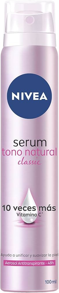 NIVEA SERUM EXTRA ACLARANTE Aerosol Antitranspirante-48h/Extra Lightening Desodorante Spray | Amazon (US)