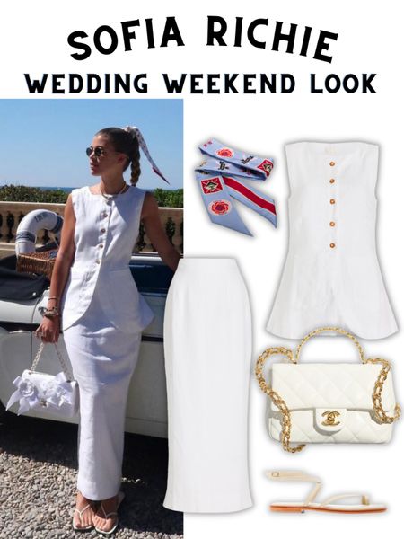 Chiccccc wedding weekend look for Sofia richie

#LTKwedding #LTKtravel #LTKstyletip