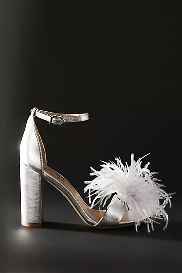 Sam Edelman Yaro Feather Heels | Anthropologie (US)