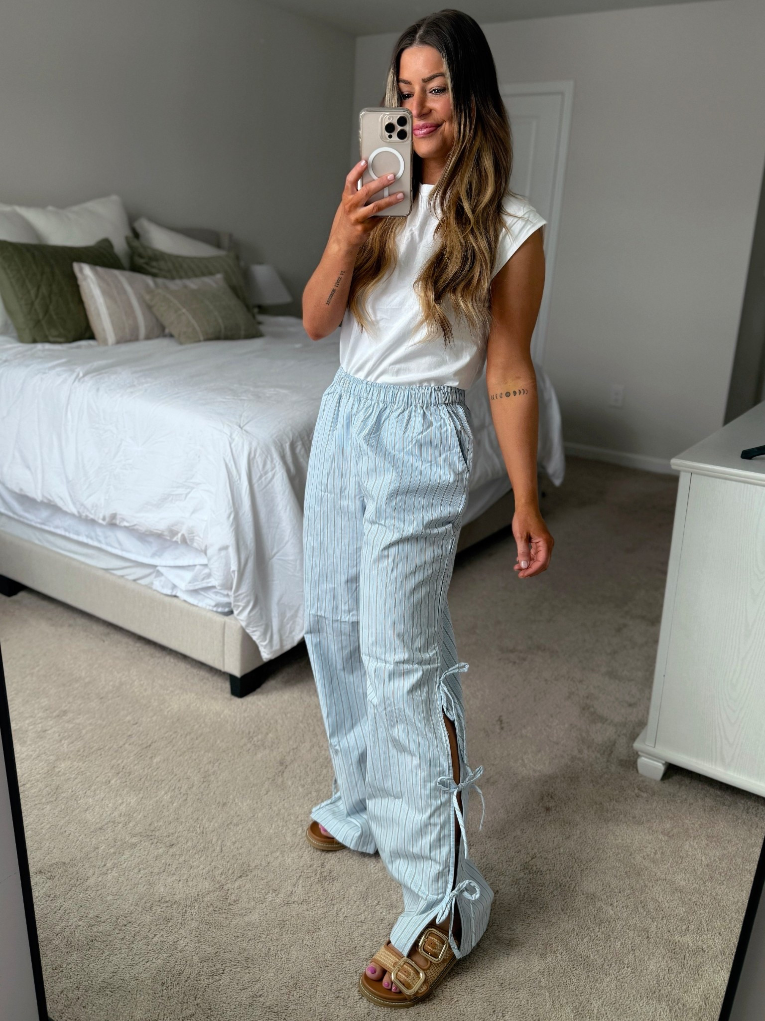 Target outfit! Small in both!🫶🏼✨
! I’m 5’4 130lbs

Target finds, target style, target women’s clothing, matching set, active set, wide leg sailor pants, mesh flats, rattan sandals, cowboy sweatshirt, capped sleeve t shirt, maxi dress, linen dress, camo pants, boxer pajamas pants 

#LTKSeasonal #LTKActive #LTKSpringSale

#LTKSeasonal #LTKSpringSale #LTKWatchNow