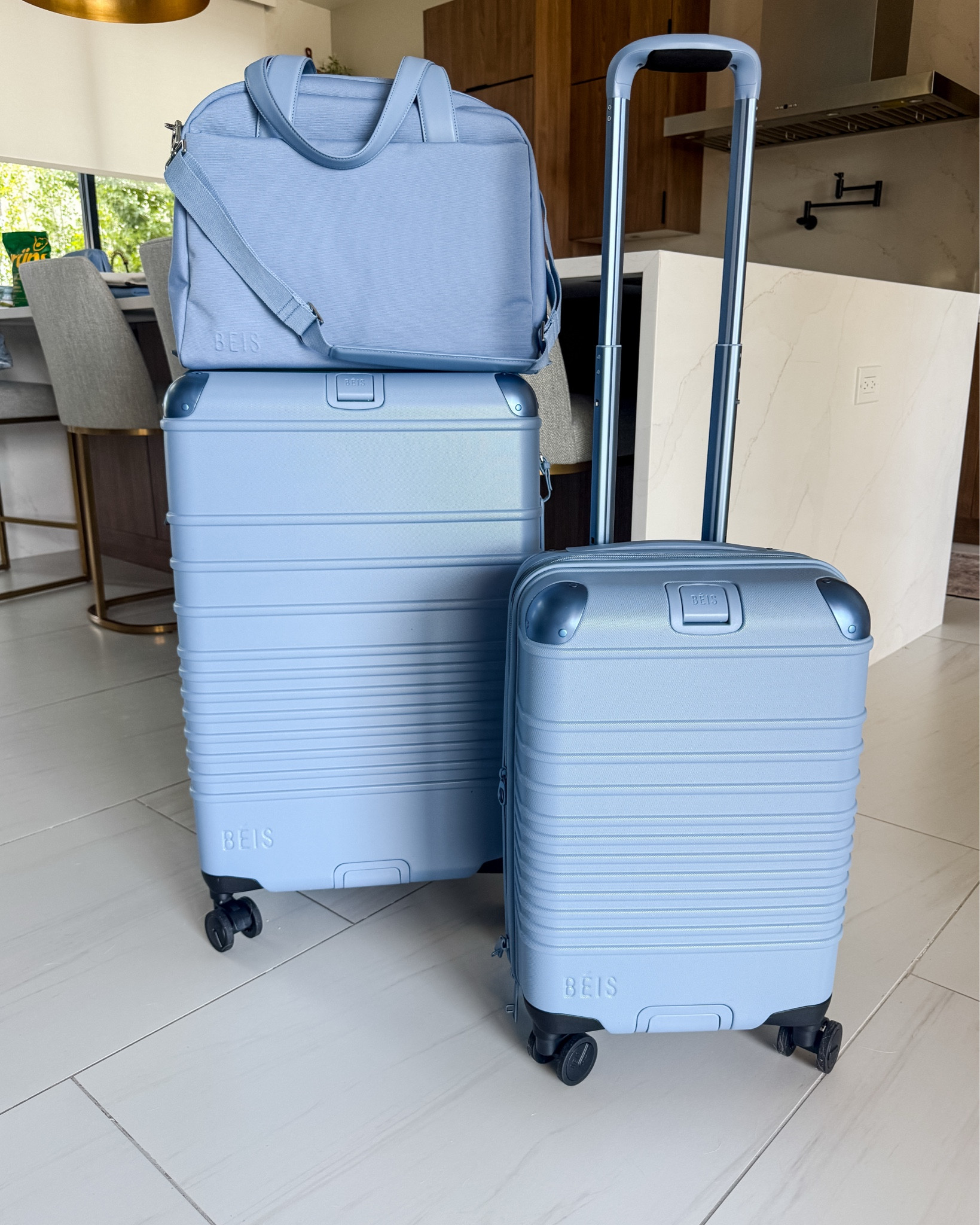 This stunning new @beistravel dusty blue is everything!! Plus loving the new smaller carry on that fits ALL plane carrier size requirements 👏🏻👏🏻

#LTKTravel