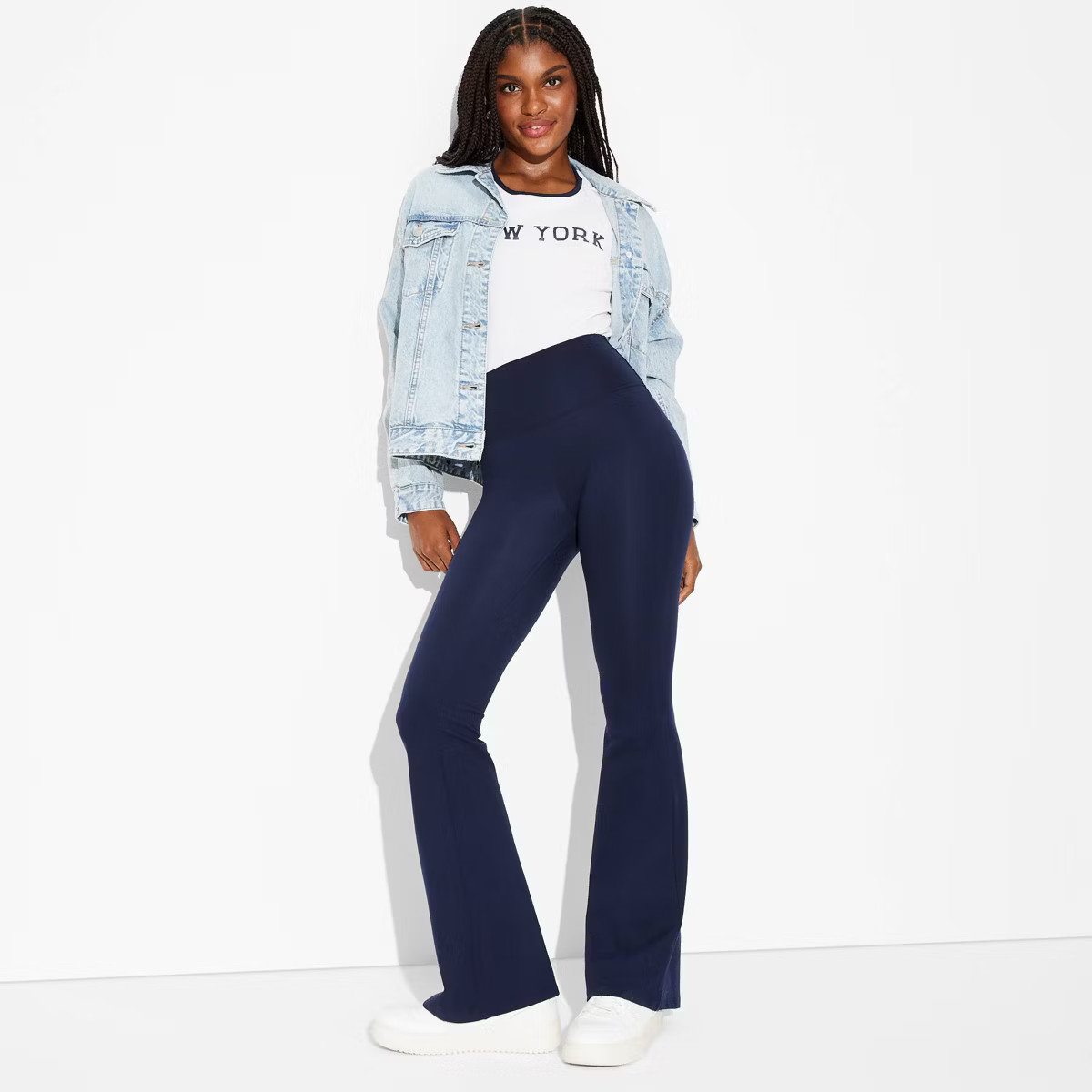 Women's High-Waisted ButterBliss Flare Leggings - Wild Fable™ | Target