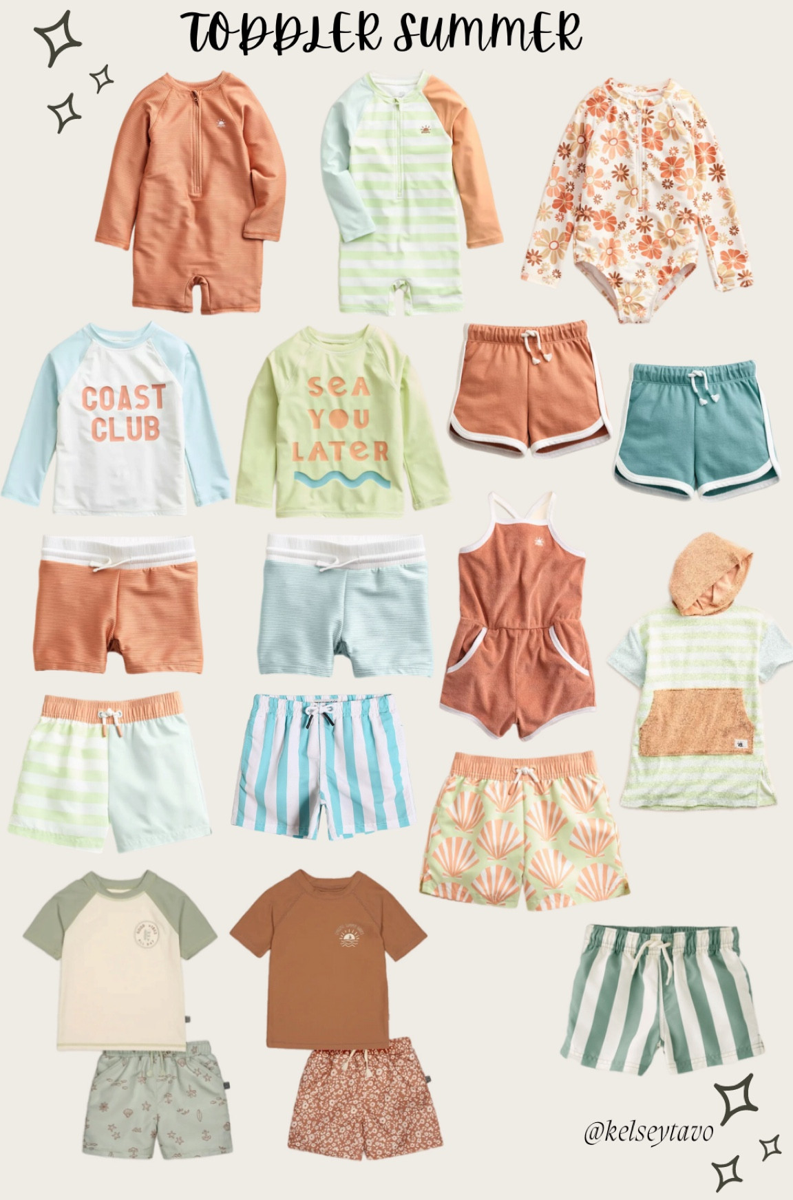 Toddler summer and swim wear 

Toddler swim trunks, toddler boys swim, toddler girl swim, baby swim, baby summer 

#LTKkids #LTKSeasonal #LTKbaby