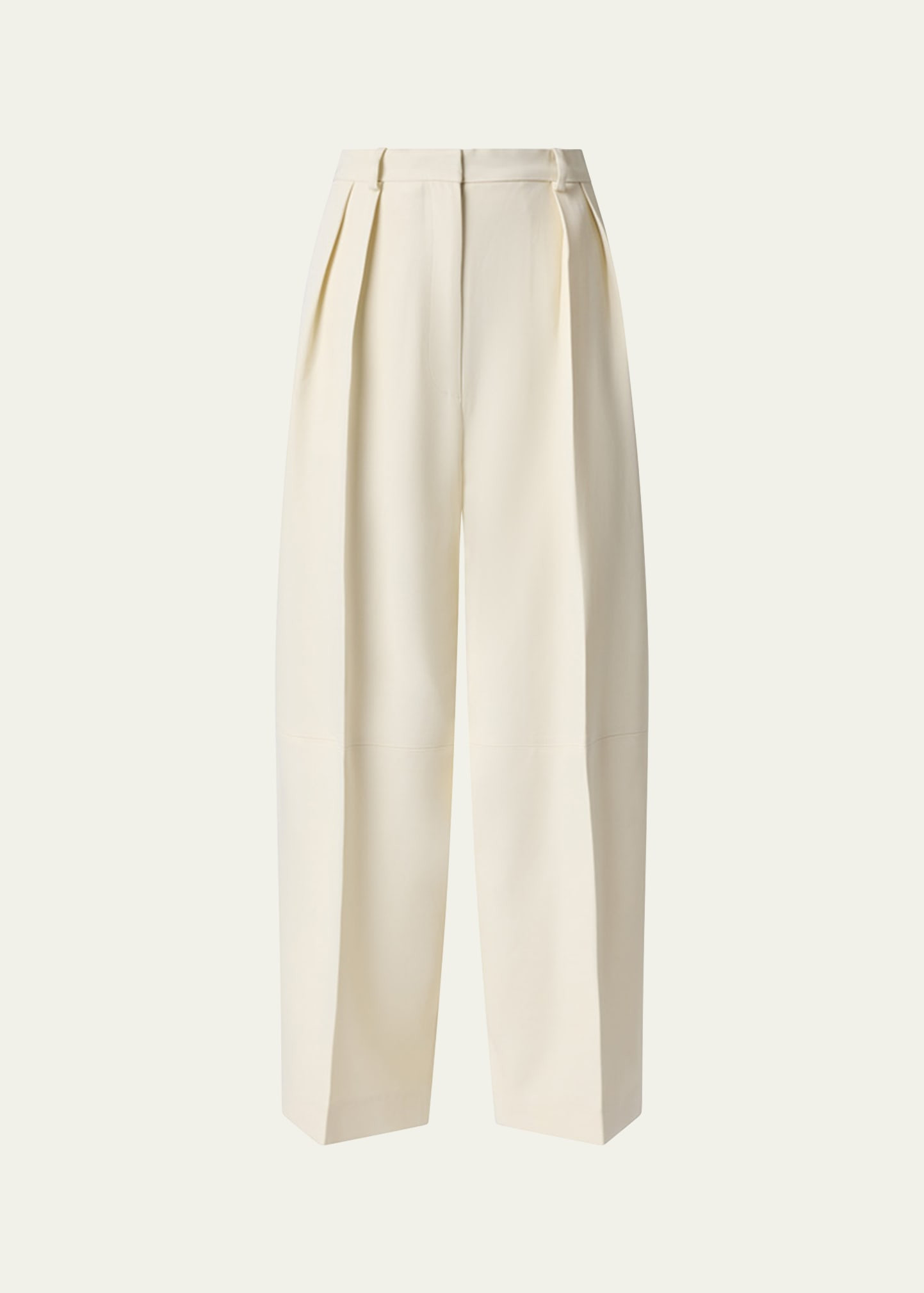 Altuzarra Dash Pleated Wool Pants | Bergdorf Goodman