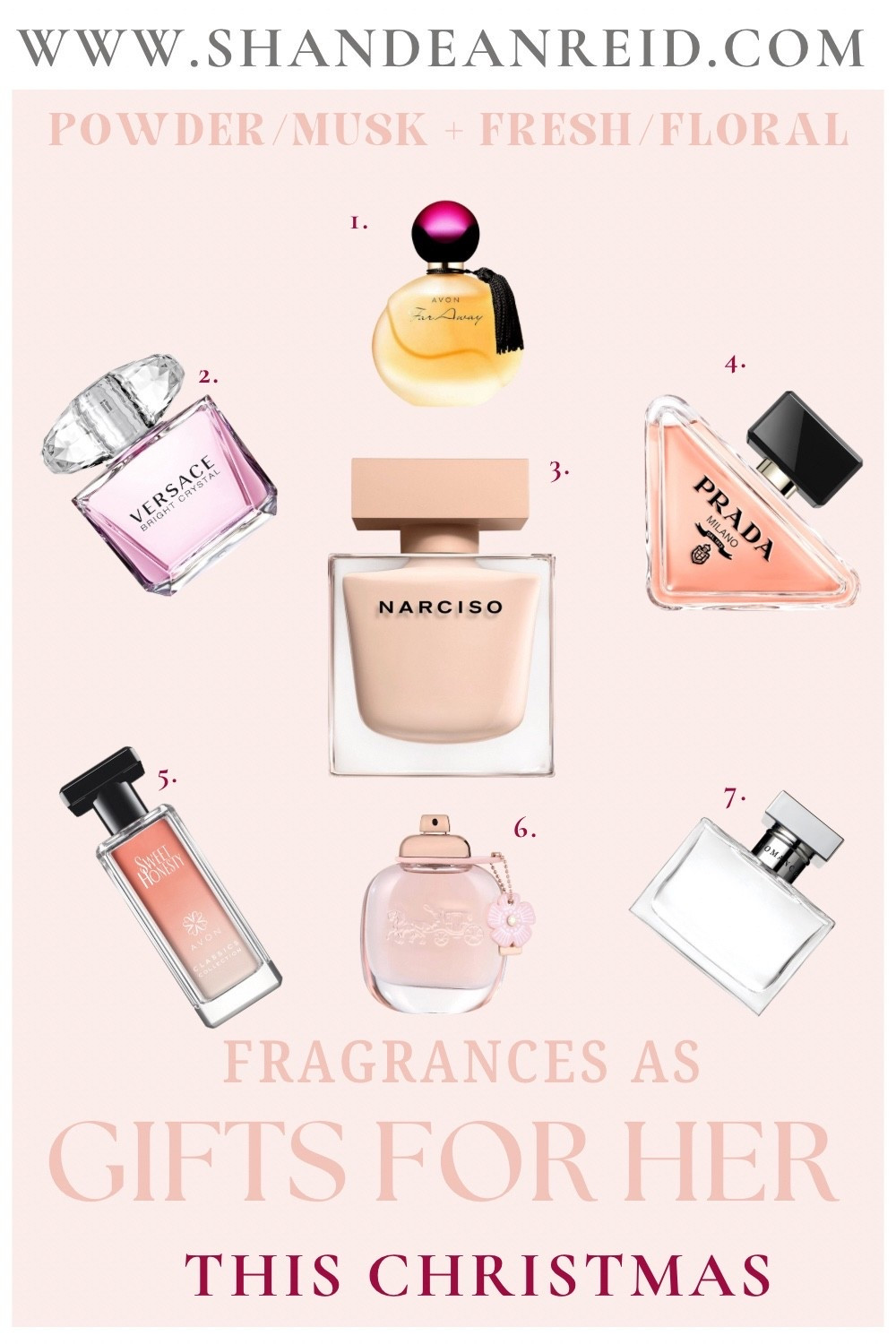 My favourite fragrances gift guide for hunby this christmas. No. 5 is Avon’s Sweet Honesty and was my first love as a broke teen 😌

#LTKGiftGuide #LTKBeauty
