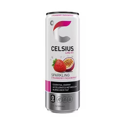 CELSIUS Sparkling Strawberry Passionfruit Functional Energy Drink - 12 fl oz Can | Target