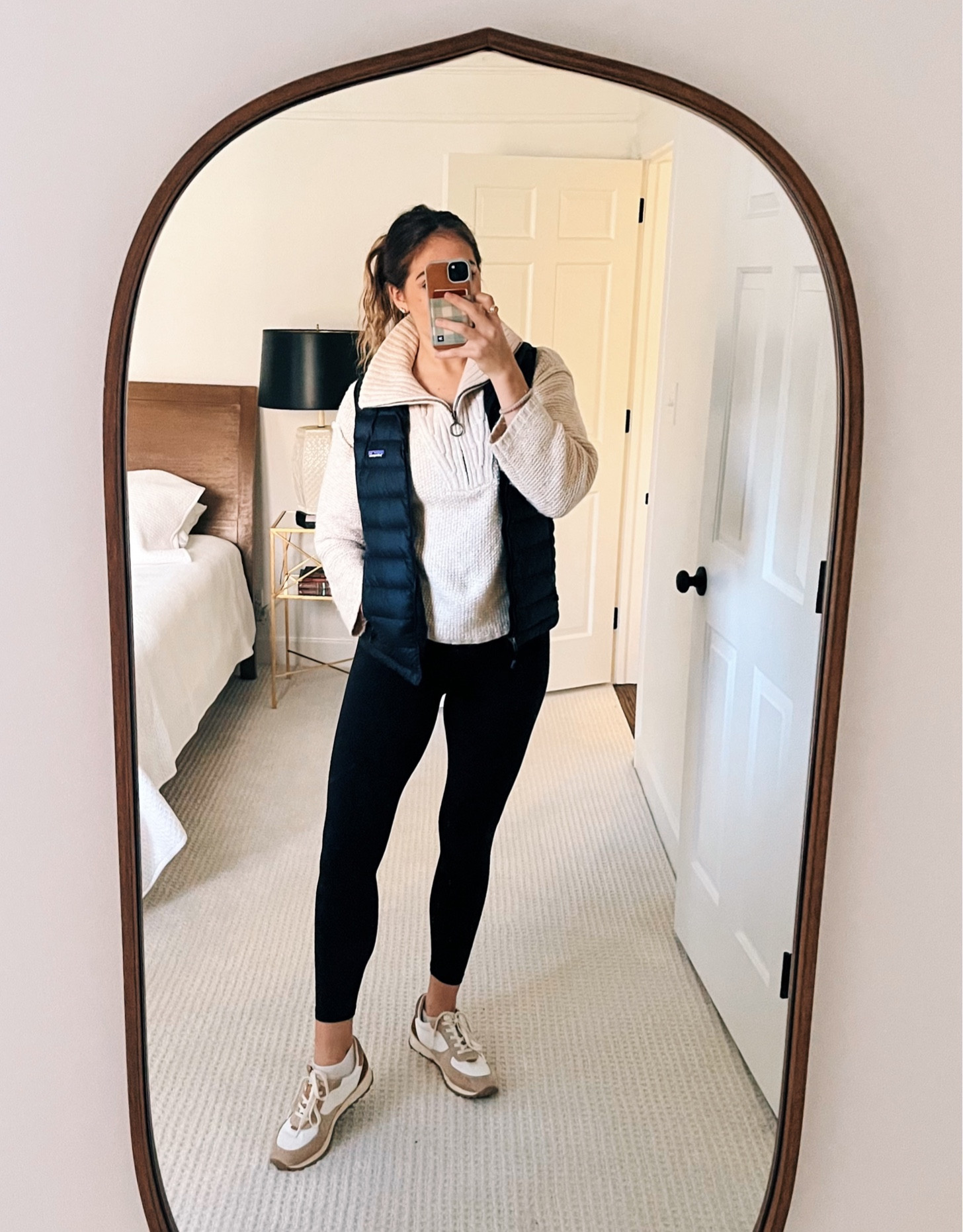Casual, cozy outfit. Perfect for Nannie’s or busy moms! Layered with the best black vest for warmth. These are the best madewell knockoff shoes !

#LTKSeasonal #LTKfit #LTKstyletip