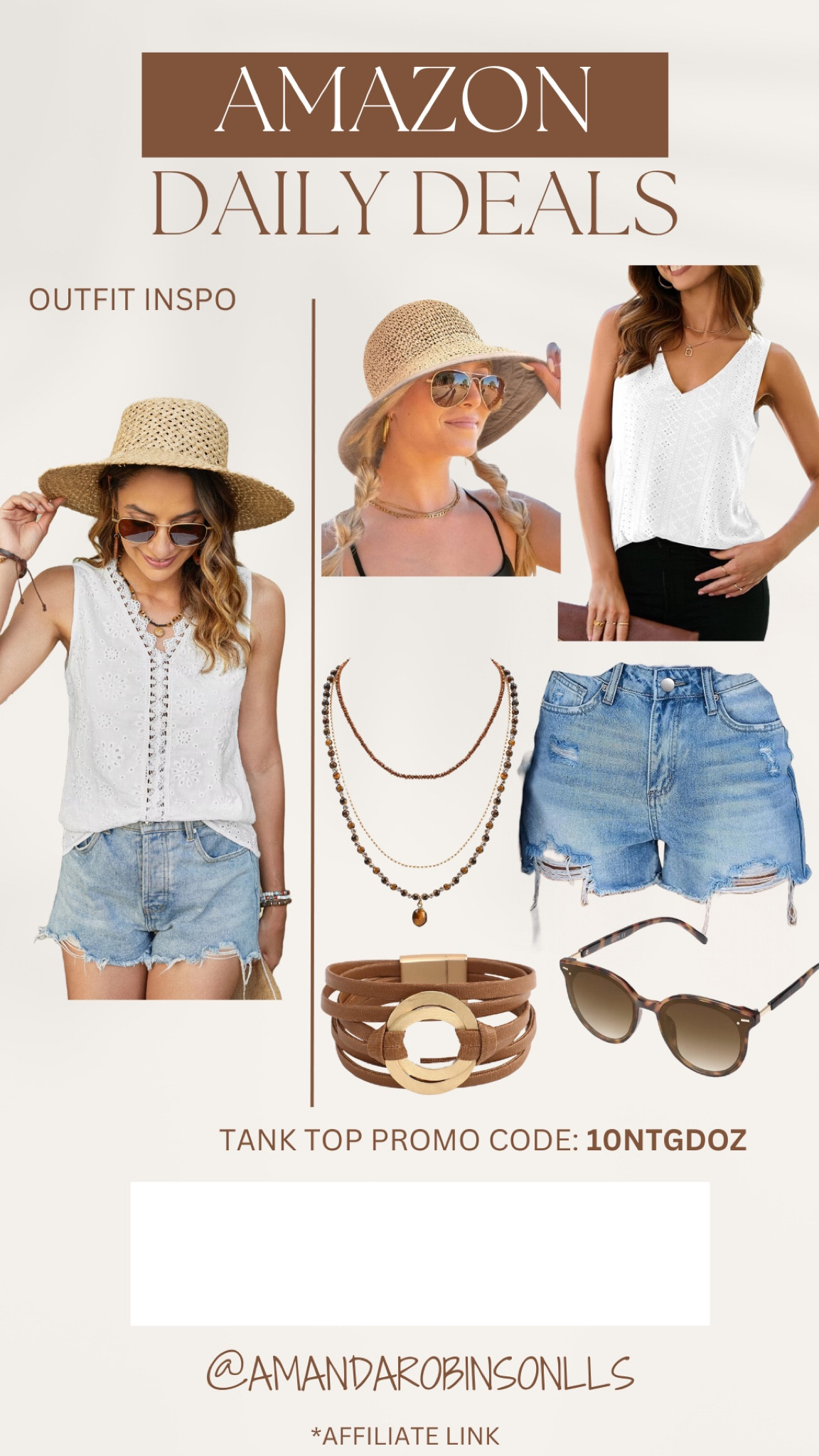Amazon Daily Deals
Tank top outfit inspo 

#LTKSaleAlert #LTKFindsUnder50 #LTKStyleTip