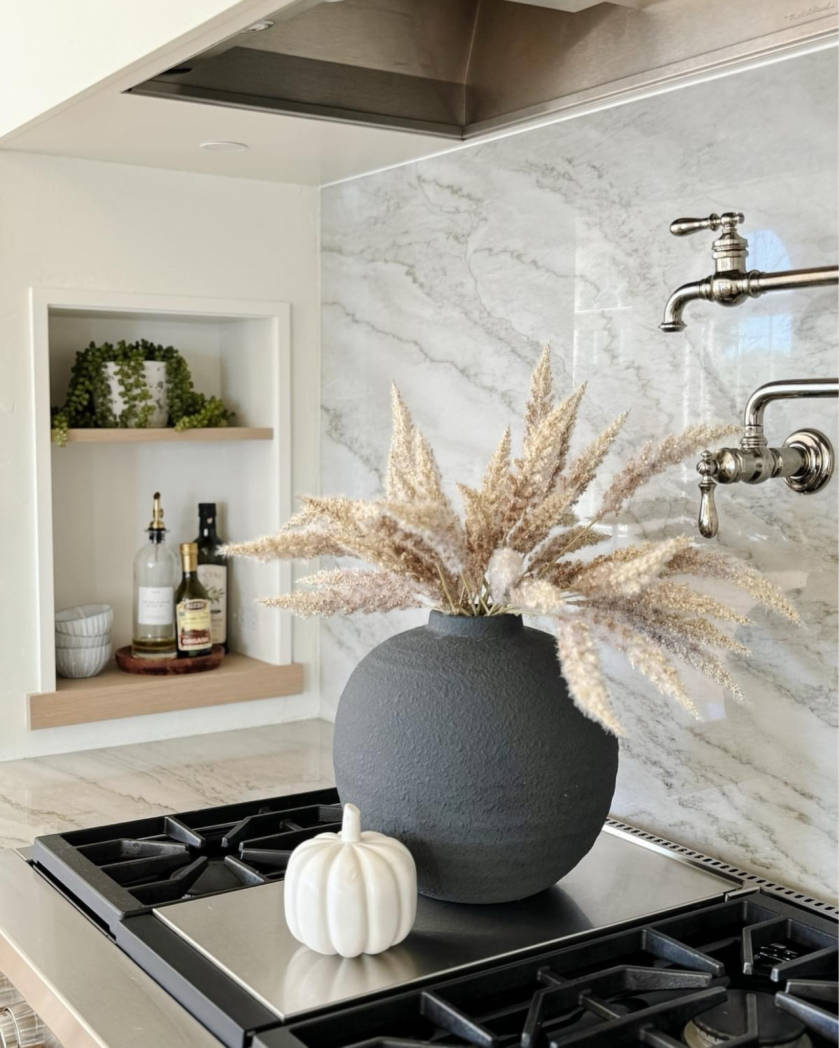 This vase and fall faux millet are a favorite combo. #homedecor #falldecor

#LTKFindsUnder50 #LTKHome #LTKSeasonal