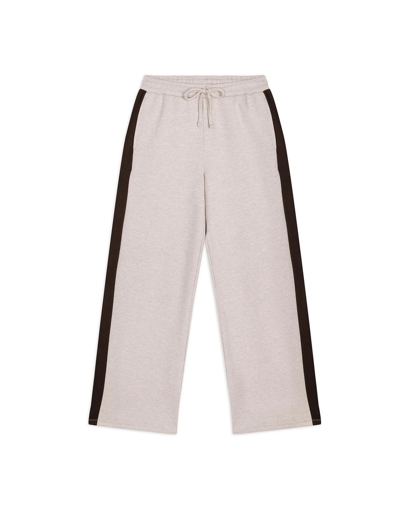 LuxeComfort Scuba Side Stripe Joggers - Camel | Chelsea Peers NYC