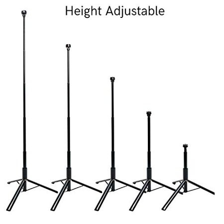 Lume Cube 5 ft Adjustable Light Stand, Webcam Stand, or Camera Accessory Stand Collapsible Aluminum  | Walmart (US)