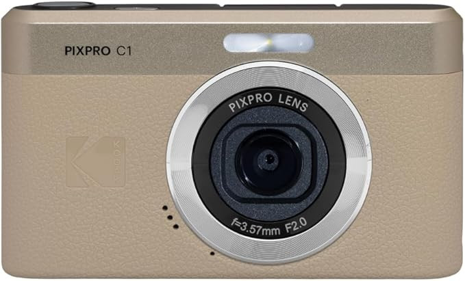 Kodak PIXPRO C1 Digital Camera, 13MP Compact Point & Shoot with 4X Digital Zoom, 26mm f/2.0 Wide ... | Amazon (US)