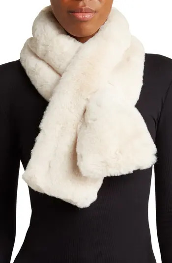 La Fiorentina Faux Fur Pull Through Scarf | Nordstromrack | Nordstrom Rack
