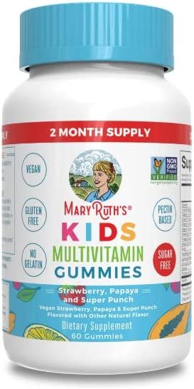 MaryRuth's Kids Multivitamin Gummies | Sugar Free | 2 Month Supply | Kid & Toddlers Age 2+ Daily ... | Amazon (US)