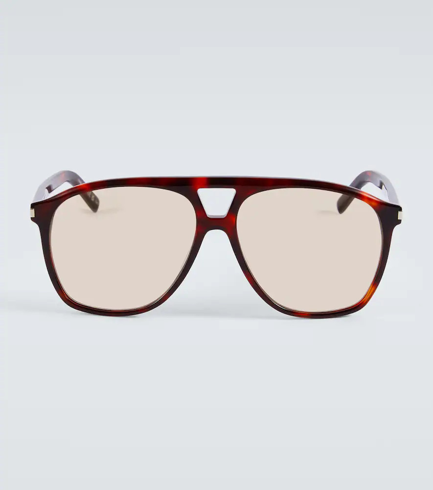 Saint Laurent SL 596 Dune aviator sunglasses | Mytheresa (US/CA)