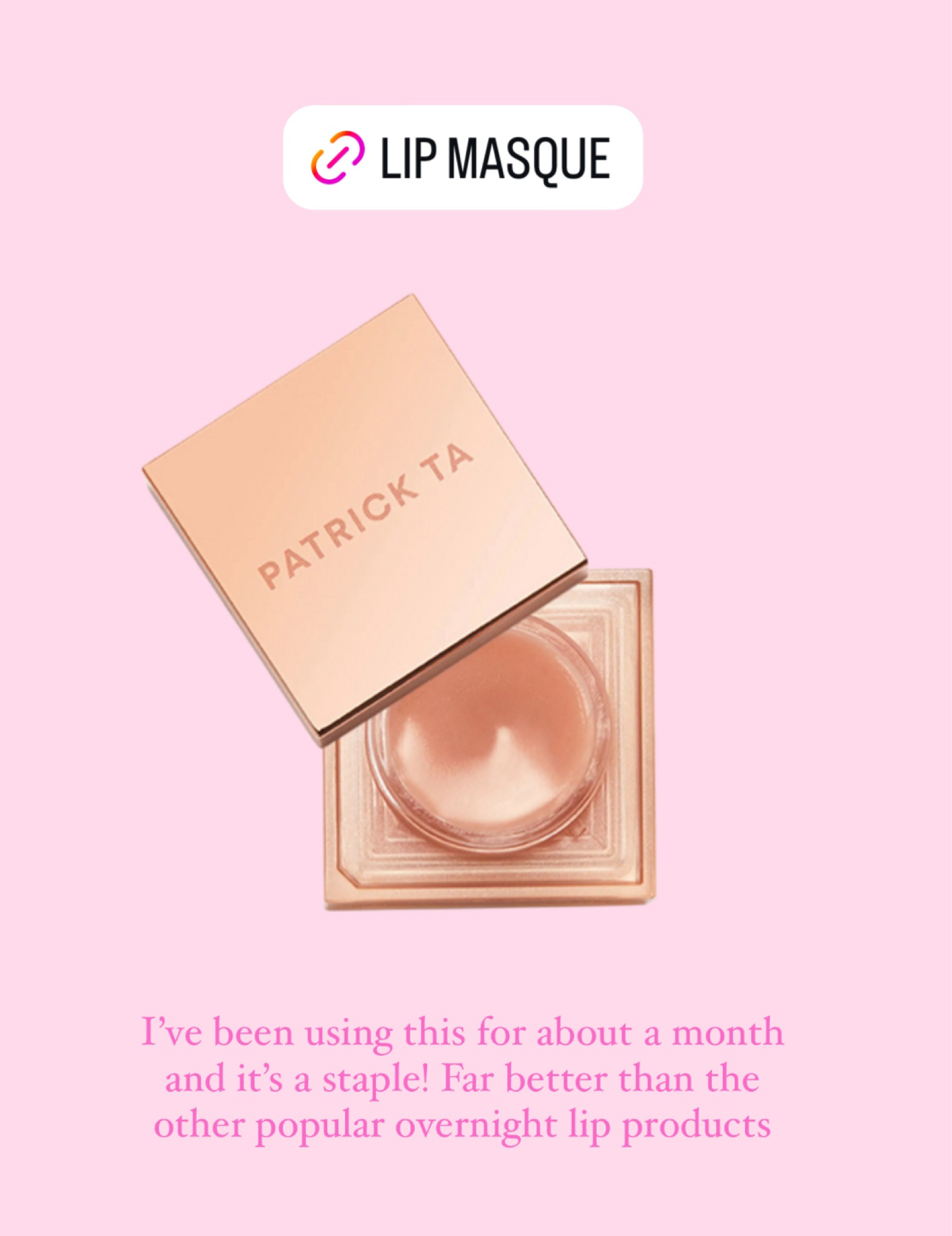 Patrick Ta - the best overnight lip mask on the market !!!! 👄 #sephorasale

#LTKWedding #LTKGiftGuide #LTKBeauty