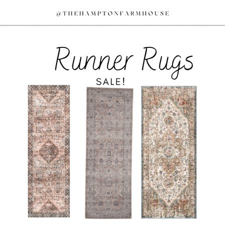 These runner rugs can’t be beat! On sale and UNDER $50 😍

#LTKFind #LTKunder50 #LTKhome