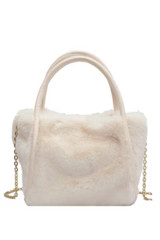 'Jennie' Fleece Handbag (2 Colors) | Goodnight Macaroon