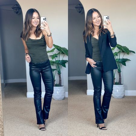 The hottest faux leather pants 🔥 Grab this entire look for 30-50% off!! Sale ends Monday! Stock up all things fashion staples at a discount! 

express  express fashion  outfit inspo   womens style  summer outfit ideas  ootd  sale alert  memorial day sale 

#LTKstyletip #LTKsalealert