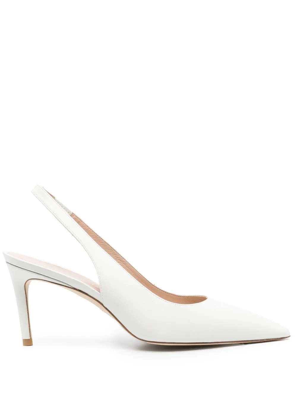 Stuart Weitzman Stuart 75mm Slingback Pumps - Farfetch | Farfetch Global