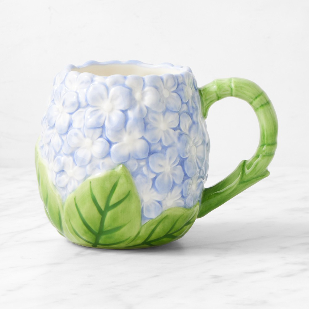 Hydrangea Figural Mugs | Williams-Sonoma