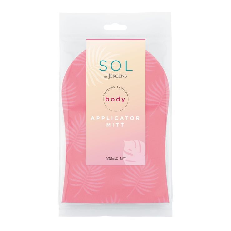 SOL by Jergens Sunless Tanning Applicator Mitt, Self Tanning Body Glove, For Sunless Tanners | Target