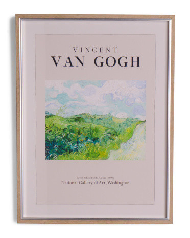 18x24 Van Gogh Field Framed Wall Art | TJ Maxx