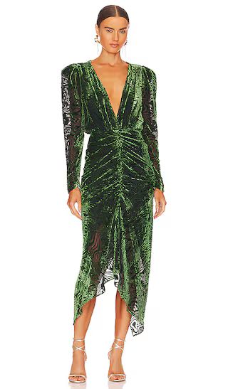 Astrid Dress in Green | Revolve Clothing (Global)