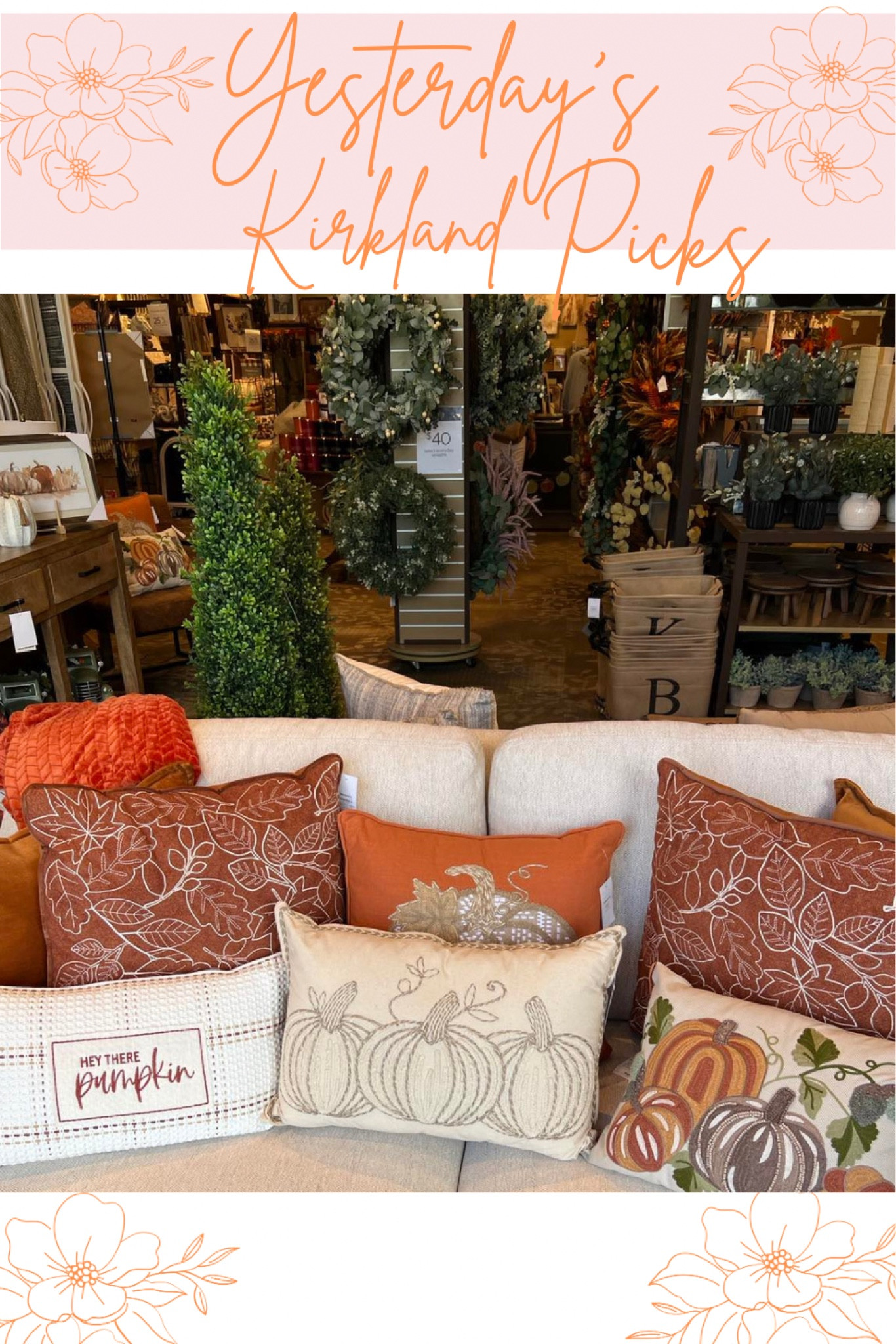 Fall pillows evoke a sense of tranquility, reminding you of the beauty of nature and the changing seasons just outside your window 🍁🧡

#LTKSeasonal #LTKunder50 #LTKhome