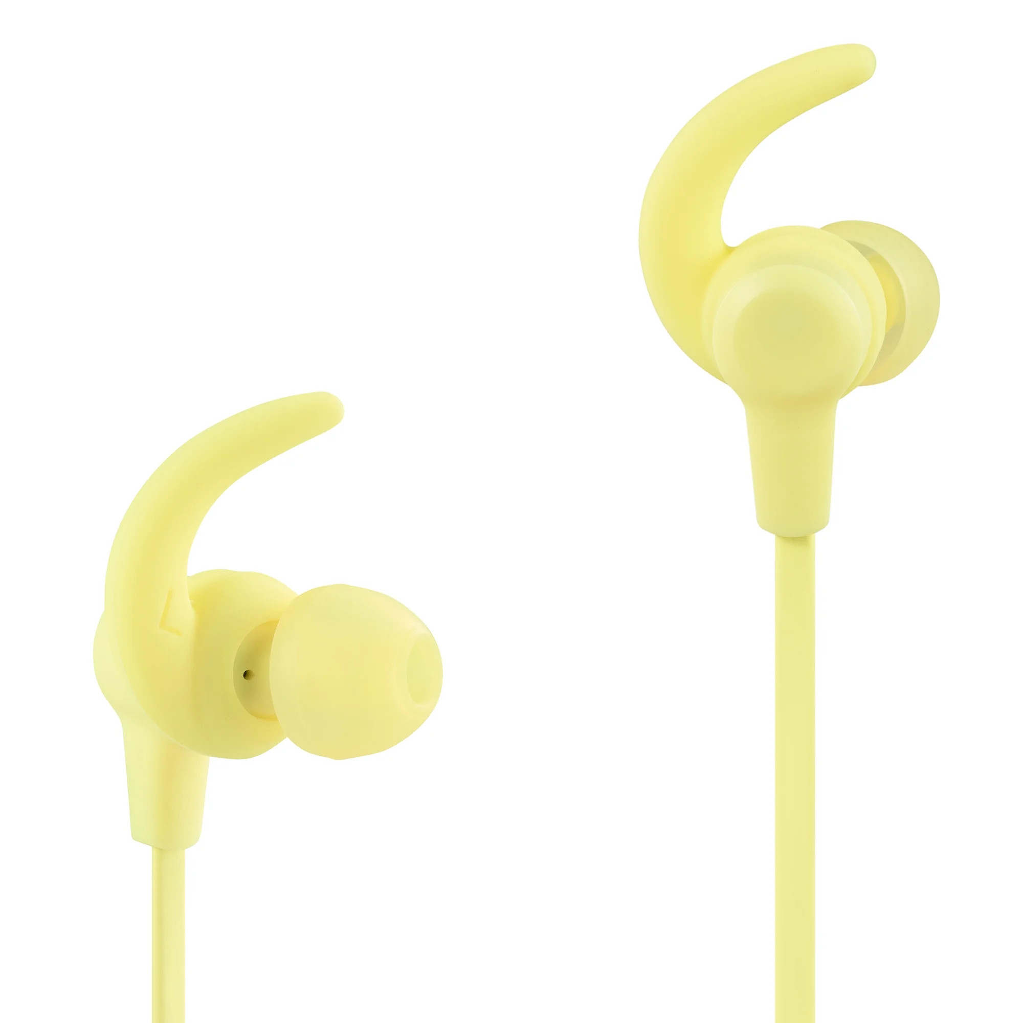 onn. Wireless Earphones-7 hours playtime, Yellow | Walmart (US)