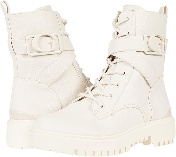 GUESS Women's Orana Combat Boot | Amazon (US)
