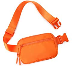 WESTBRONCO Fanny Packs for Women Men, Belt Bag with 4 Zipper Pockets, Fashion Waist Packs, Lightw... | Amazon (US)